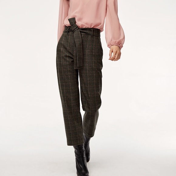 Wilfred Aritzia Jallade Tie Front Pant